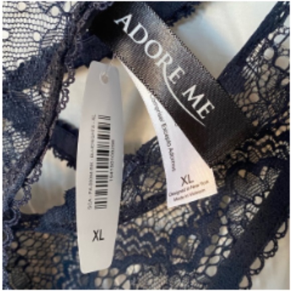 NWT Adore Me BLU Strappy Bikinis, XL  *P1000 - Picture 3 of 5